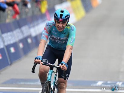 Giro de Italia: Thomas Silva: "Una etapa muy dura, pero pude disfrutarla hasta el final"