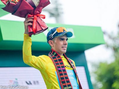 Guillermo Thomas Silva conquista el Tour de Hainan y Alexander Salby remata al sprint en Sanya