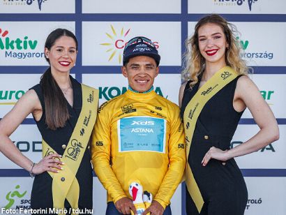 Sebastián Molano remata en Esztergom y Harold Martín López se corona en el Tour de Hungría