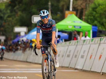 Henrique Bravo gana la s�ptima etapa y Moritz Kretschy mantiene el liderato en el Tour de Ruanda