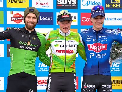 Joran Wyseure remonta desde la �ltima fila y conquista el HG Cross de Heerderstrand