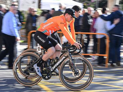 Iker Bonillo (Euskaltel-Euskadi), un prometedor esprinter valenciano en el AlUla Tour