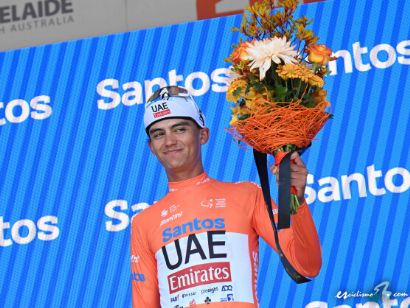 Tour Down Under: Isaac del Toro, nuevo lder tras ganar la segunda etapa