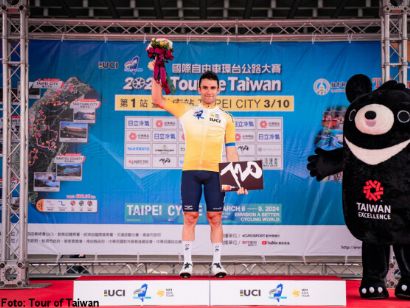 Itamar Einhorn se impone al sprint en la etapa inaugural del Tour de Taiwán