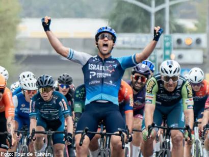 Itamar Einhorn gana la cuarta etapa del Tour de Taiwán y Brady Gilmore se viste de líder