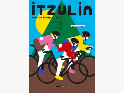 Maite Rosende firma el cartel oficial de la Itzulia Basque Country 2026