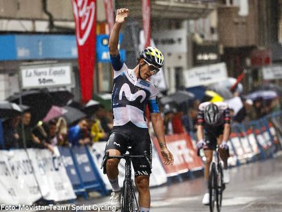 Iván García Cortina se impone en Pola de Lena y Marc Soler asume el liderato de la Vuelta a Asturias