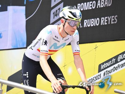 Tour de Francia: Dura caída de Iván Romeo a 20 kilómetros de meta en la 20ª etapa