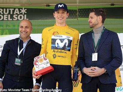 Iv�n Romeo gana en solitario en Otura y se viste de l�der en la Vuelta a Andaluc�a