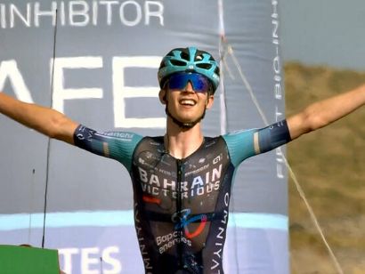 Jakob Omrzel brilla en Calar Alto y Enric Mas afianza el liderato de la Vuelta a Espa�a