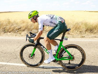 Jakub Otruba, combativo en su estreno en la Vuelta a España: "Siempre hay que intentarlo"