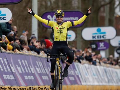 Omloop Het Niewsblad: Jan Tratnik: "Probablemente la victoria ms grande de mi carrera"