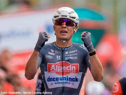 Vuelta a Espaa: Jasper Philipsen: "Ya estoy pensando en ganar en Madrid"