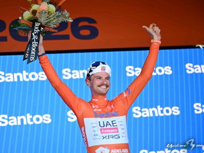Jay Vine asesta un golpe a la general en Uraidla y se viste de l�der del Tour Down Under