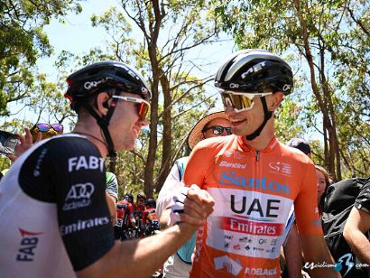 Tour Down Under: Jay Vine: "Es increíble estar aquí con este maillot"