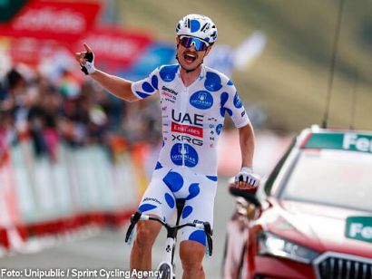 Vuelta a España: Jay Vine: "Me hice el muerto al comienzo del puerto y luego ataqué"