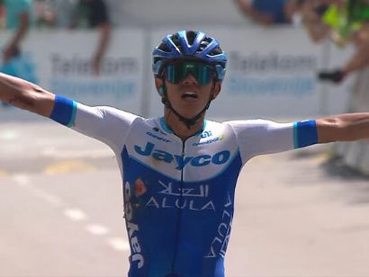 Tour de Eslovenia: Jesús David Peña se lleva la cuarta etapa, Filippo Zana nuevo líder
