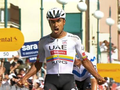 Giro de Italia: Jhonatan Narv�ez bate a Enric Mas en Chiavari y suma su tercera victoria de etapa