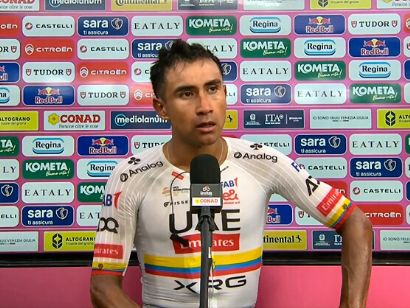 Giro de Italia: Jhonatan Narv�ez: "Si no tienes una estrategia, cr�ate una"
