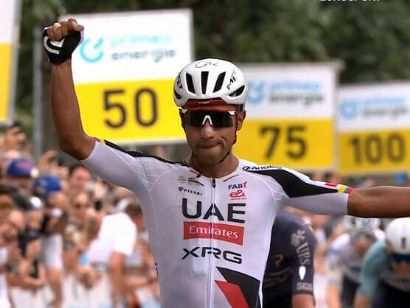 Jhonatan Narv�ez gana en Bad Ragaz la 3� etapa, Pogacar mantiene el liderato del Tour de Suiza