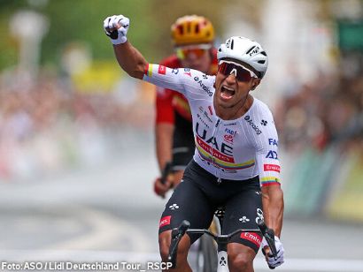 Vuelta a Alemania: Jhonatan Narváez gana la segunda etapa, Søren Wærenskjold recupera el liderato