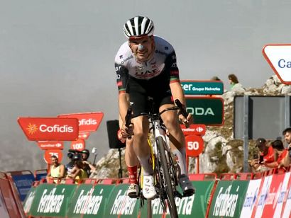 Vuelta a Espaa: Joo Almeida conquista el Angliru tras una batalla pica con Jonas Vingegaard