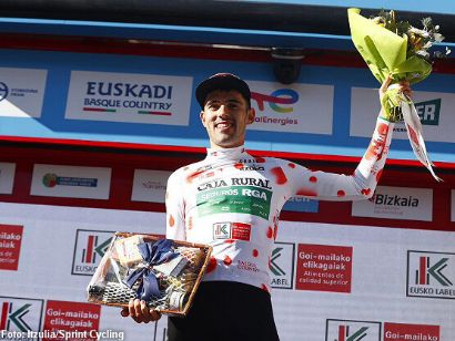 Itzulia-Vuelta al País Vasco: Jon Barrenetxea: "Trataré mantener el jersey de la montaña"
