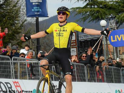 Tirreno-Adriático: Jonas Vingegaard asalta el liderato en la quinta etapa, Juan Ayuso segundo