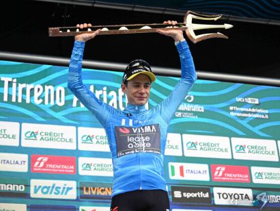 Tirreno-Adriático: Jonas Vingegaard: "Muy feliz de conseguir este trofeo"