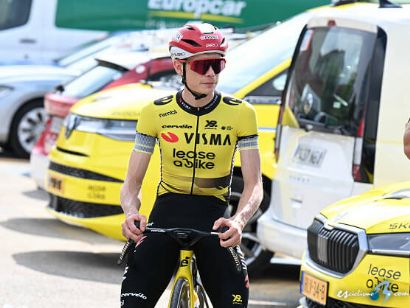 Par�s-Niza: Jonas Vingegaard: "Solo quer�a llegar a salvo a la meta"