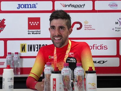 Campeonato de España: Jonathan Castroviejo: "Tenía una presión extra"