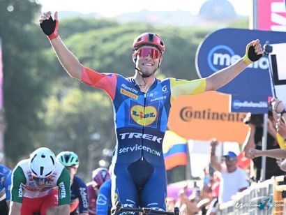 Giro de Italia: Jonathan Milan: "Feliz por haber ganado en Roma"