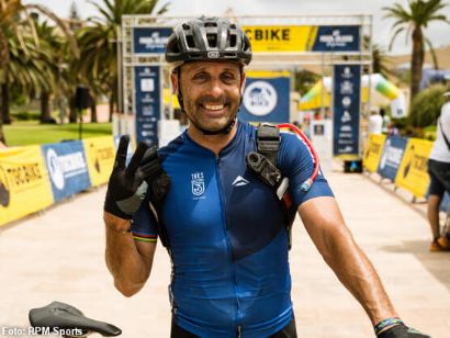 José Antonio Hermida, ilusionado ante el reto de debutar en la Titan Desert de Almería