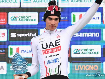 Juan Ayuso lidera el UAE Emirates en su debut en la Itzulia-Vuelta al País Vasco