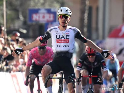 Trofeo Laigueglia: Juan Ayuso: "Muy contento con la victoria y el trabajo de todo el equipo"