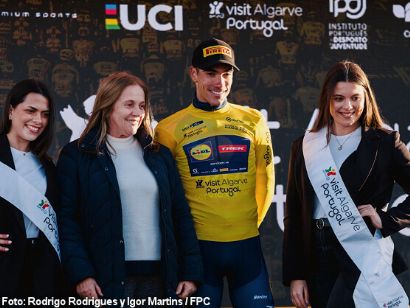 Paul Seixas gana en F�ia y Juan Ayuso se viste de amarillo en la Volta al Algarve
