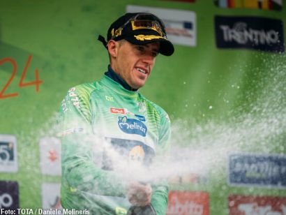 Tour de los Alpes: Juanpe López: "Fue uno de los días más fríos en la bicicleta de mi vida"