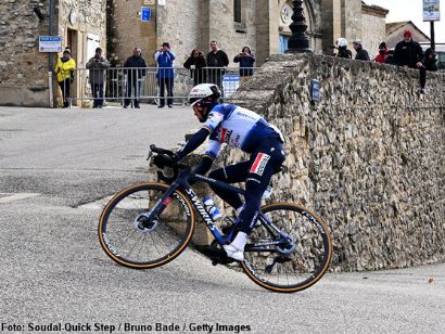 Julian Alaphilippe estará al frente del Soudal-Quick Step en la Strade Bianche