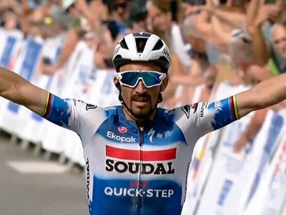 Tour de Eslovaquia: Julian Alaphilippe se impone en la tercera etapa, Anders Foldager sigue líder