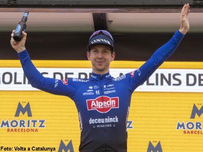 Volta a Catalunya: Kaden Groves: "Ganar una segunda etapa es para estar muy contento"