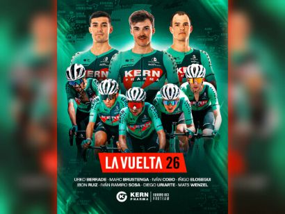 Kern Pharma anuncia sus ocho ciclistas para la Vuelta a Espa�a