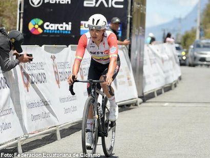 Kevin Navas gana la etapa reina y H�ctor �lvarez sigue l�der de la Vuelta a Ecuador