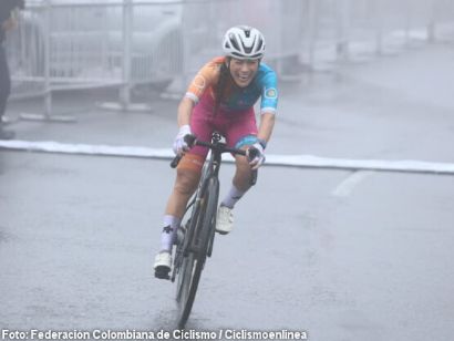 Lilibeth Chac�n asalta el liderato de la Vuelta a Colombia Femenina en el Alto de La L�nea
