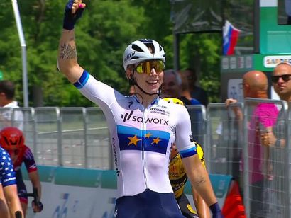 Simac Ladies Tour: Lorena Wiebes conquista su tercera victoria al sprint en la quinta etapa