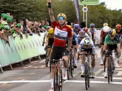 Lorena Wiebes supera las monta�as de Gales y gana la 4� etapa del Tour de Gran Breta�a Femenino
