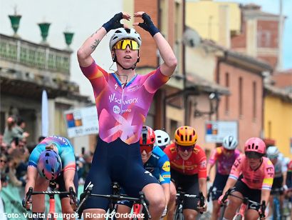 Vuelta a Burgos Femenina: Wiebes se hace con la tercera etapa, Vollering sigue líder