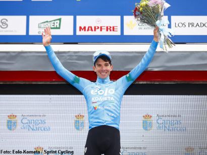 Vuelta a Asturias: Lorenzo Fortunato es líder tras ganar la segunda etapa