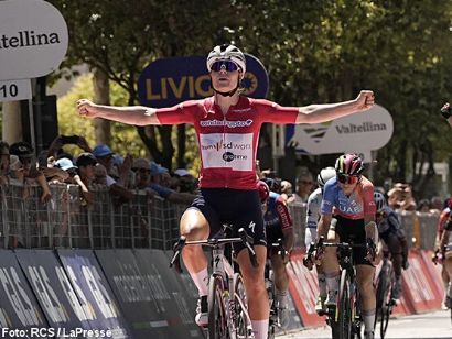 Giro de Italia Femenino: Lotte Kopecky gana la quinta etapa, Elisa Longo Borghini sigue de rosa