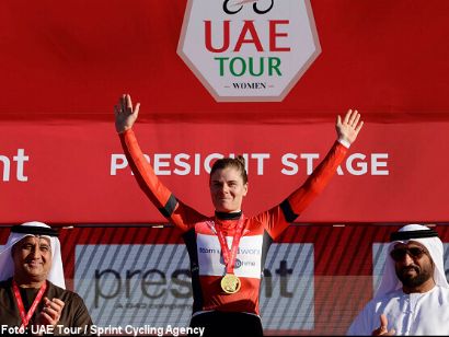 UAE Tour Femenino: Lotte Kopecky asalta el liderato en Jebel Hafeet