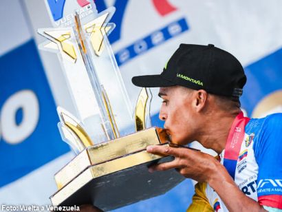 Luis Mora se corona en la Vuelta a Venezuela, Cristian Vlez gana la ltima etapa al sprint